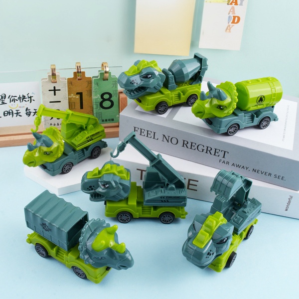 Huili dinosaur engineering vehiclel | হুইলি ডাইনোসর নির্মান গাড়ি - Image 3