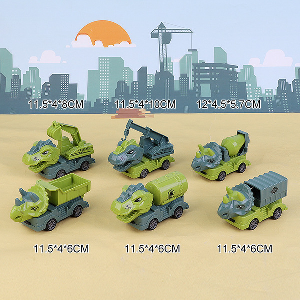 Huili dinosaur engineering vehiclel | হুইলি ডাইনোসর নির্মান গাড়ি - Image 4